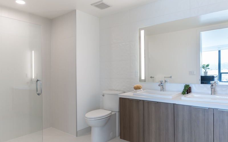 spacious spa inspired bathrooms